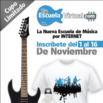 Gánate una guitarra Ibanez y mucho más!