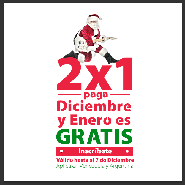 2 x1 Enero es gratis