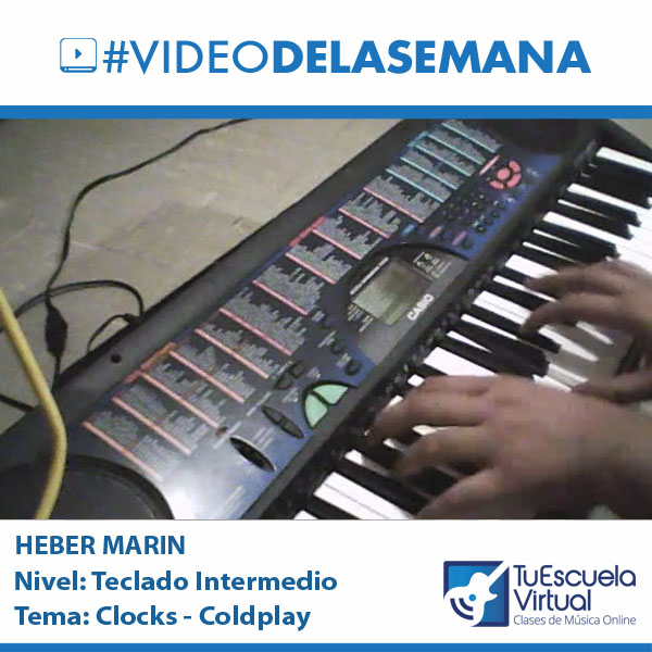 Video de la semana – Heber Marin – Teclado Intermedio