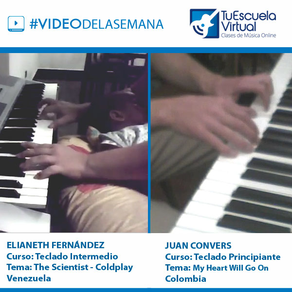 Video de la semana – Colombia y Venezuela – Teclado