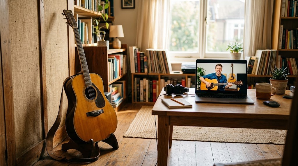 Cómo aprender guitarra desde cero en casa