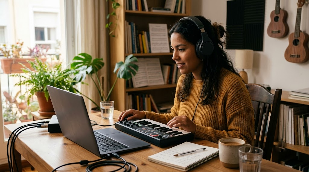 Cuánto cuesta aprender música online en Latinoamérica en 2026